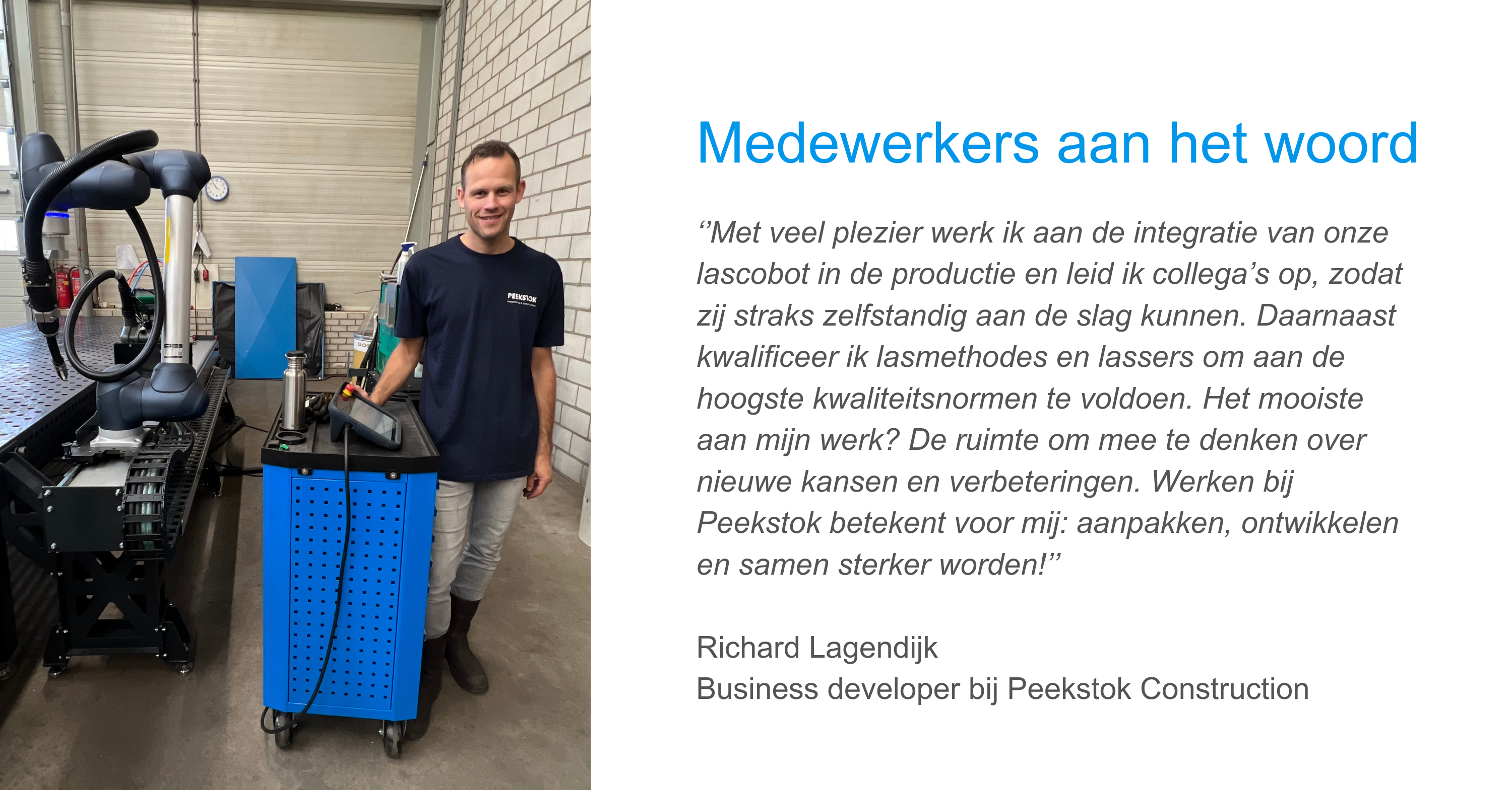 Peekstok quote Richard