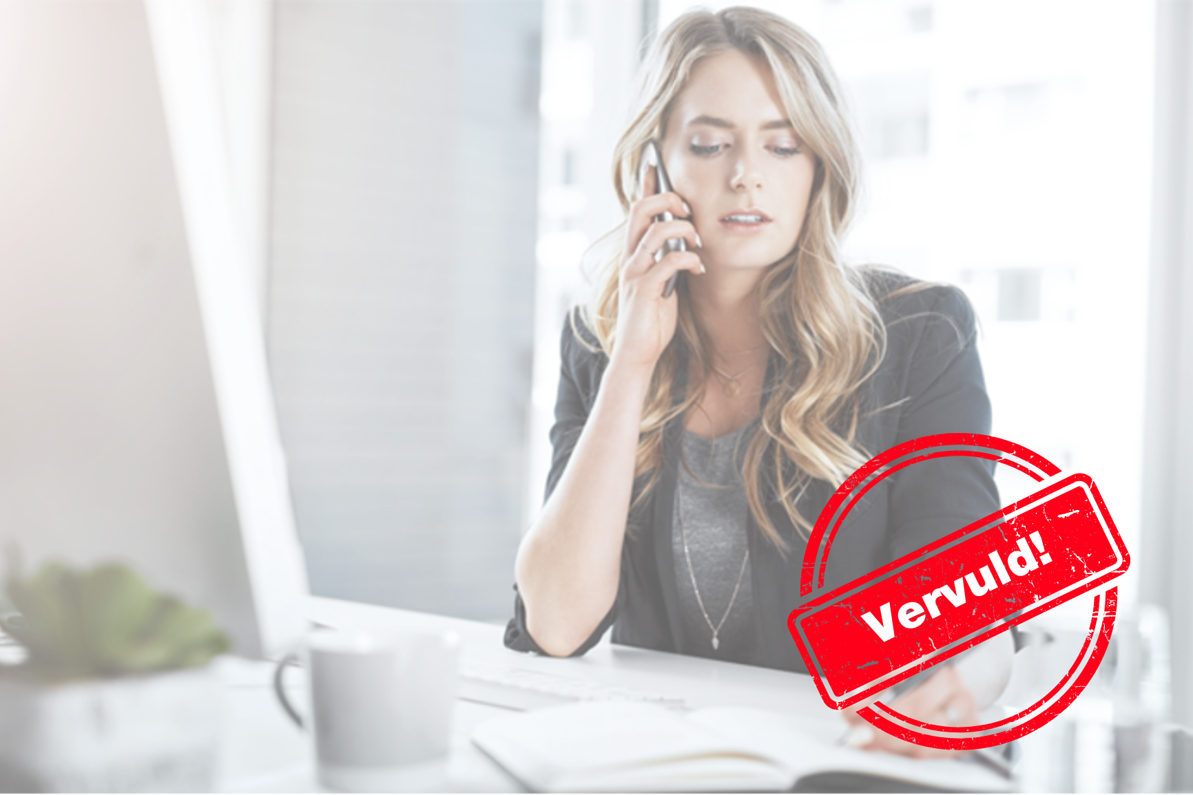 Secretaresse vervuld